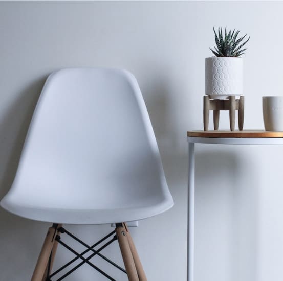 Classic Vase & Chair